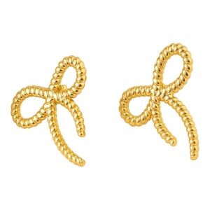 Bow Rope Stud Earrings (2011)